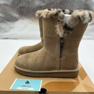 Koolaburra by UGG, Aribel Short Boots 1136011 Amphora SIZE 5 Brand New Authentic